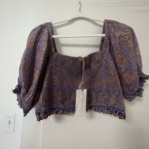 Cleobella Paisley Blouse